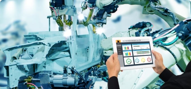 Provides solutions to advance  manufacturing operations, contributing to the solution of social issues.