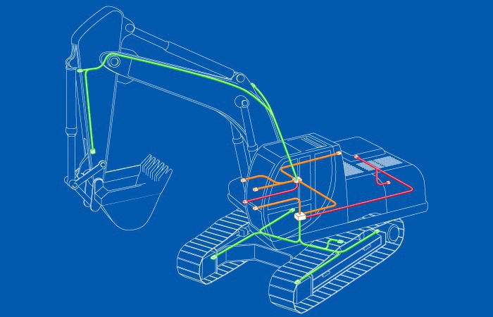 建設機械関連<br>ワイヤーハーネス